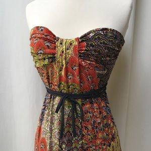 Gorgeous 1960’s style strapless Maxi
